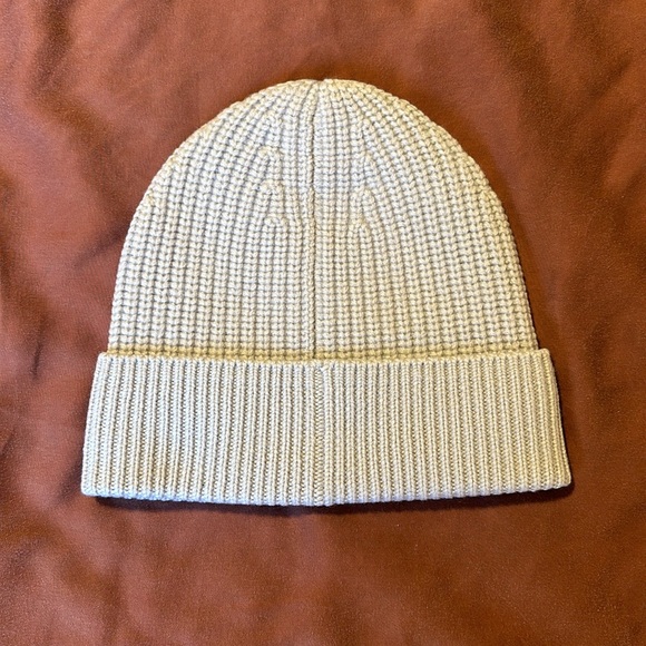 Light Grey Coach Beanie - Picture 2 of 3